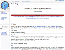 Tablet Screenshot of paradoxwiki.com